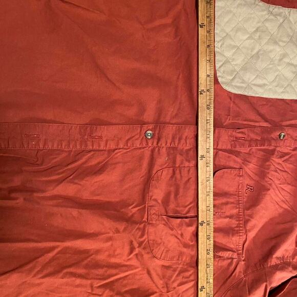 Remington western vintage style quilted button up work shirt - Picture 5 of 6